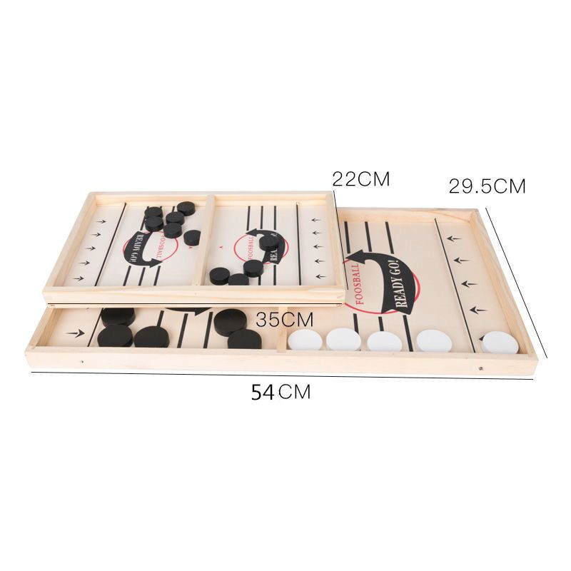 Board Game Football - Table Hockey Paced Sling Puck Board