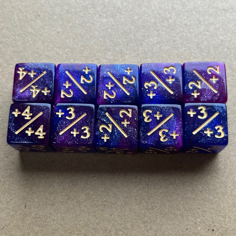 16mm Plus Minus Dice Number 16 - Game Token Counter ulasan dan harga