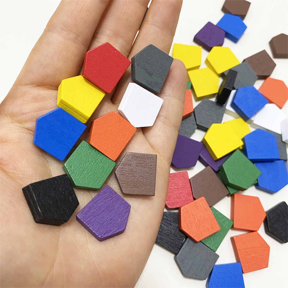 50 pieces 16*16MM Colorful Woo - Board Game Quoridor ulasan dan harga