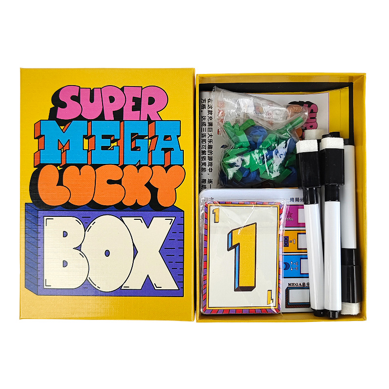 Super Mega Lucky Box Board Gam - Strategy Board Game ulasan dan harga