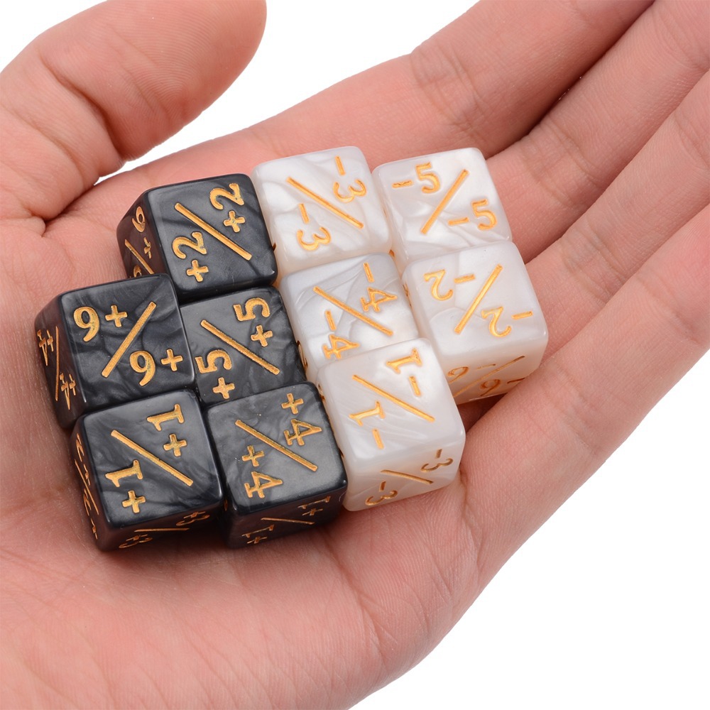 10 Pieces Dice Counters Token  - Game Token Counter ulasan dan harga