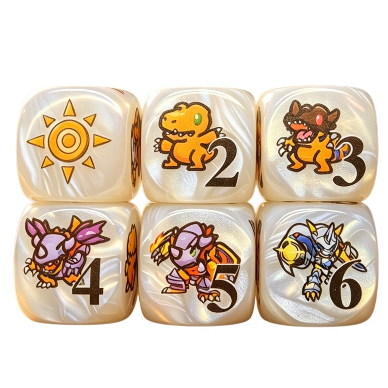 2pcs/set Digimon DTCG Omnimon  - Game Token Counter ulasan dan harga
