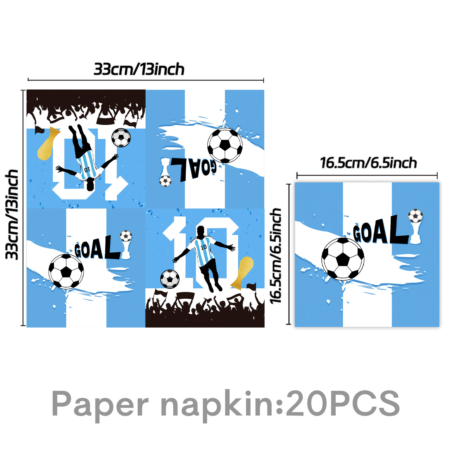 Football Party Napkins World F - Board Game Football ulasan dan harga