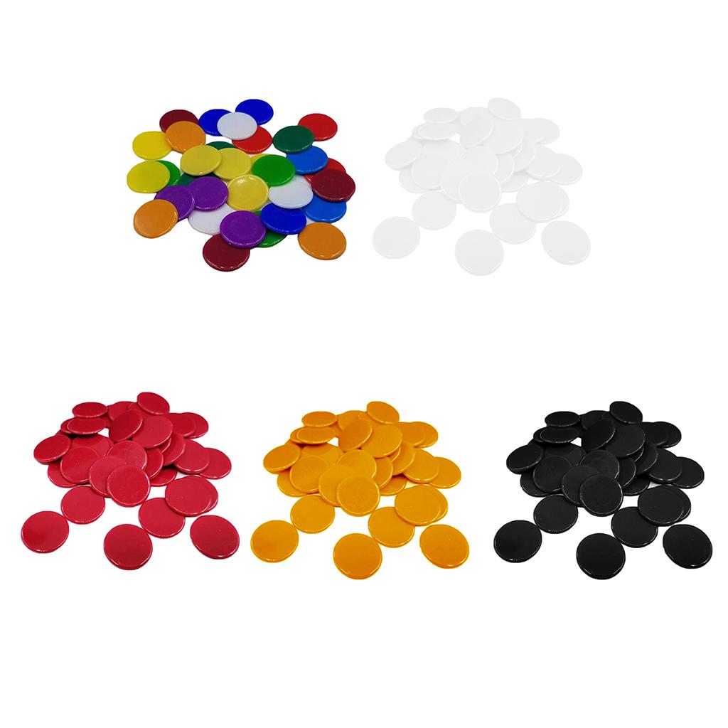 100Pcs Bingo Chips Small Count - Game Token Counter ulasan dan harga
