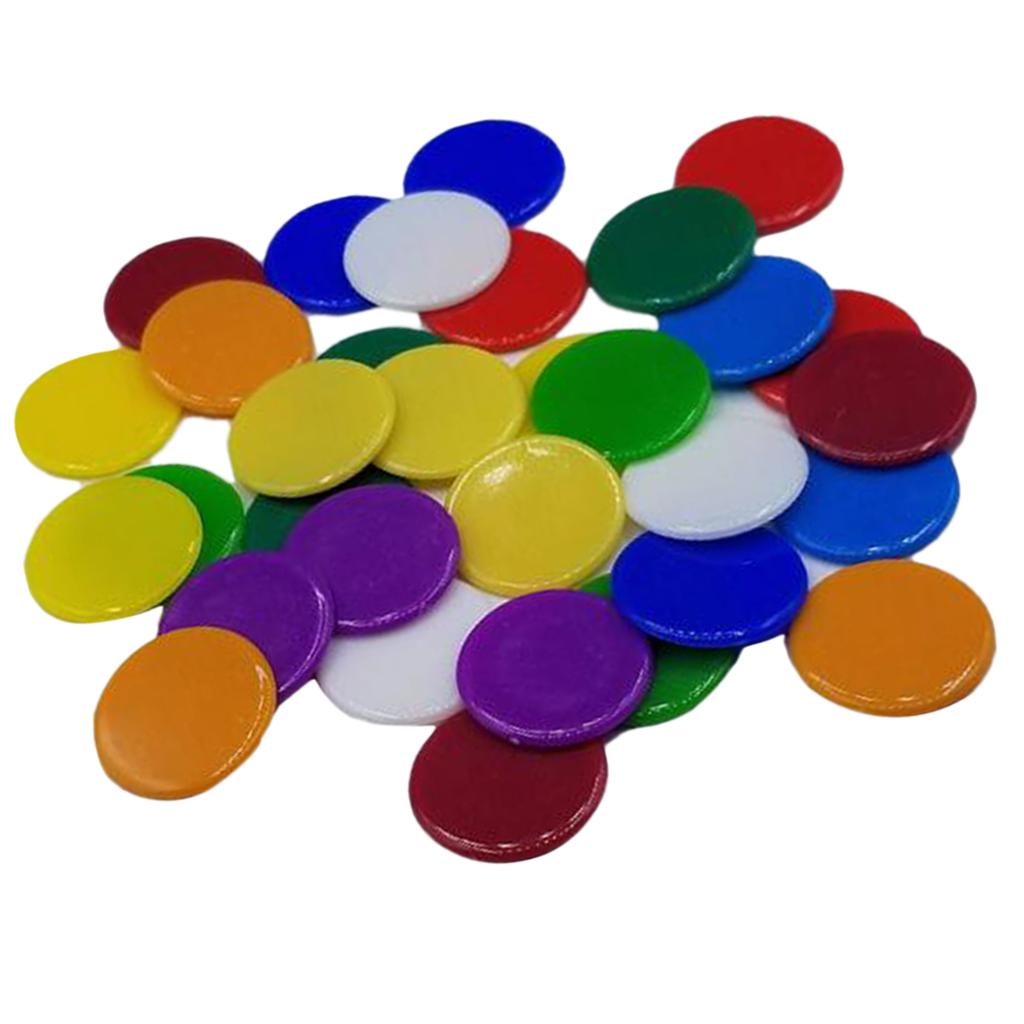100Pcs Bingo Chips Small Count - Game Token Counter ulasan dan harga