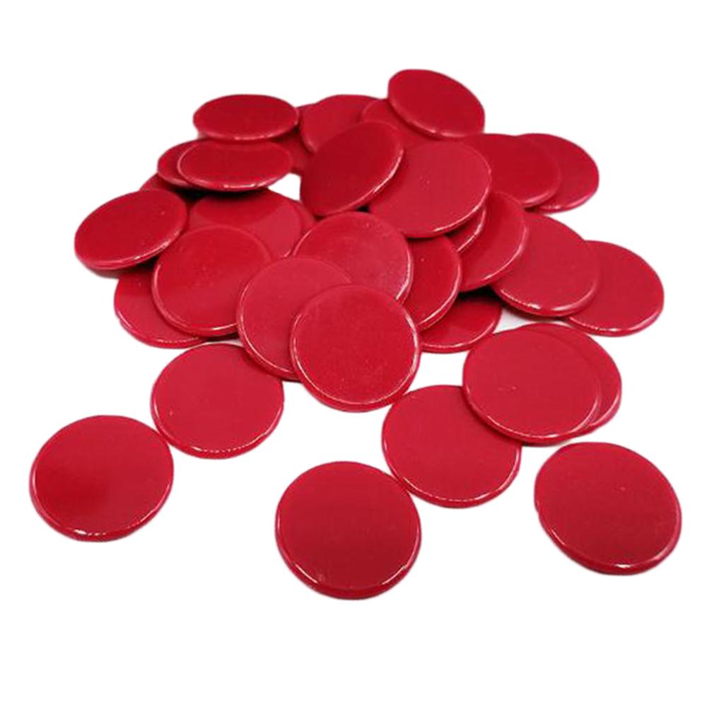 100Pcs Bingo Chips Small Count - Game Token Counter ulasan dan harga