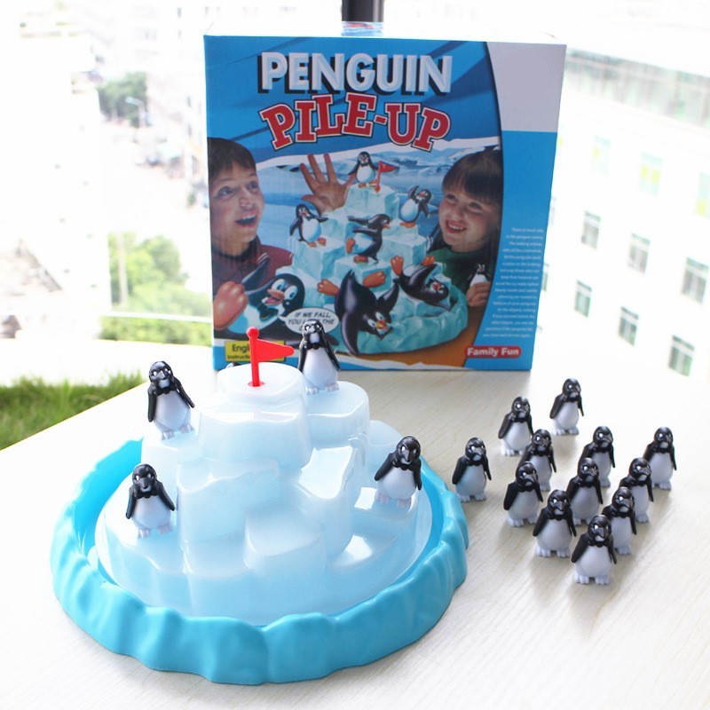 Iceberg Stacked Penguin Balanc - Board Game Quoridor ulasan dan harga