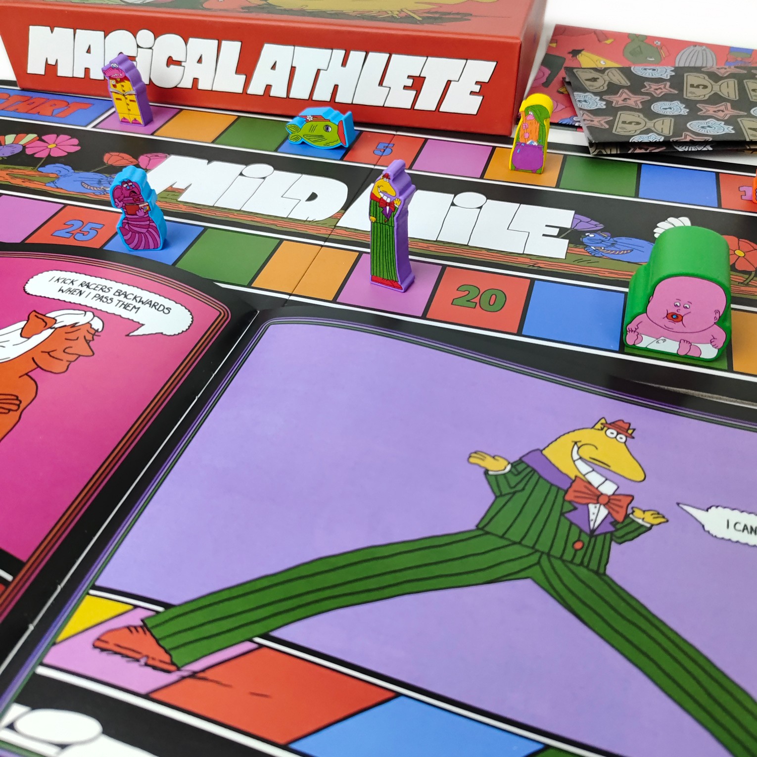 MAGICAL ATHLETE Card Game Part - Strategy Board Game ulasan dan harga