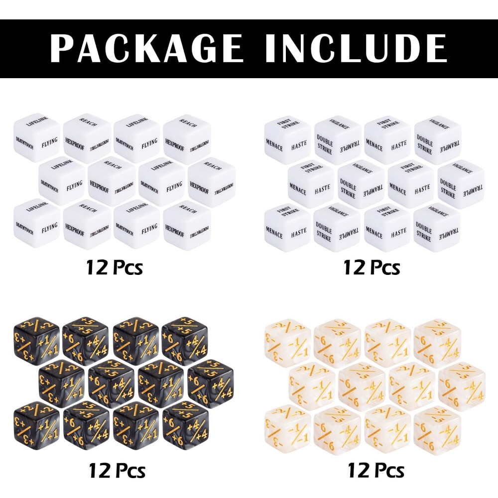 48 Pieces Counter Dice Plus On - Game Token Counter ulasan dan harga