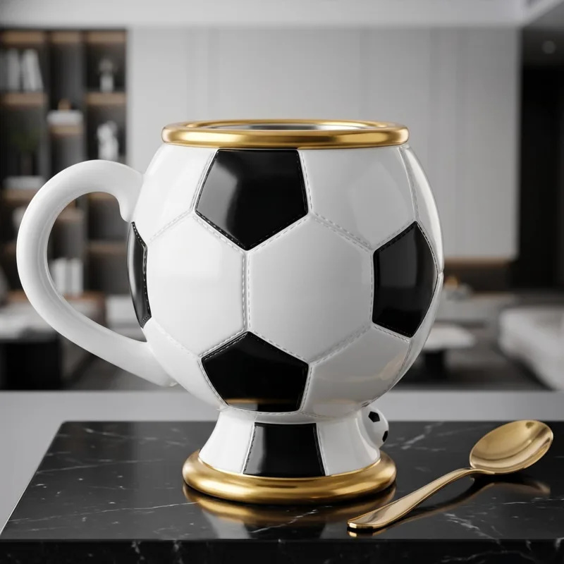 Football Coffee Mug Resin Stai - Board Game Football ulasan dan harga