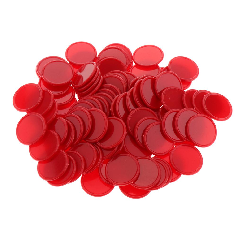 100Pcs Plastic Learning Counte - Game Token Counter ulasan dan harga