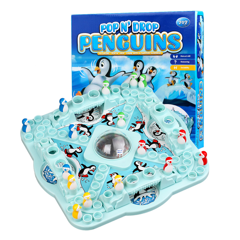 Party Game Penguin Chess Board - Board Game Quoridor ulasan dan harga