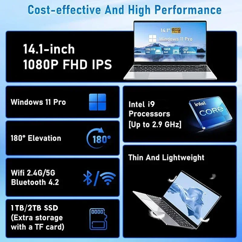 2025 New 14.1-inch Office lapt - Board Game Pc ulasan dan harga