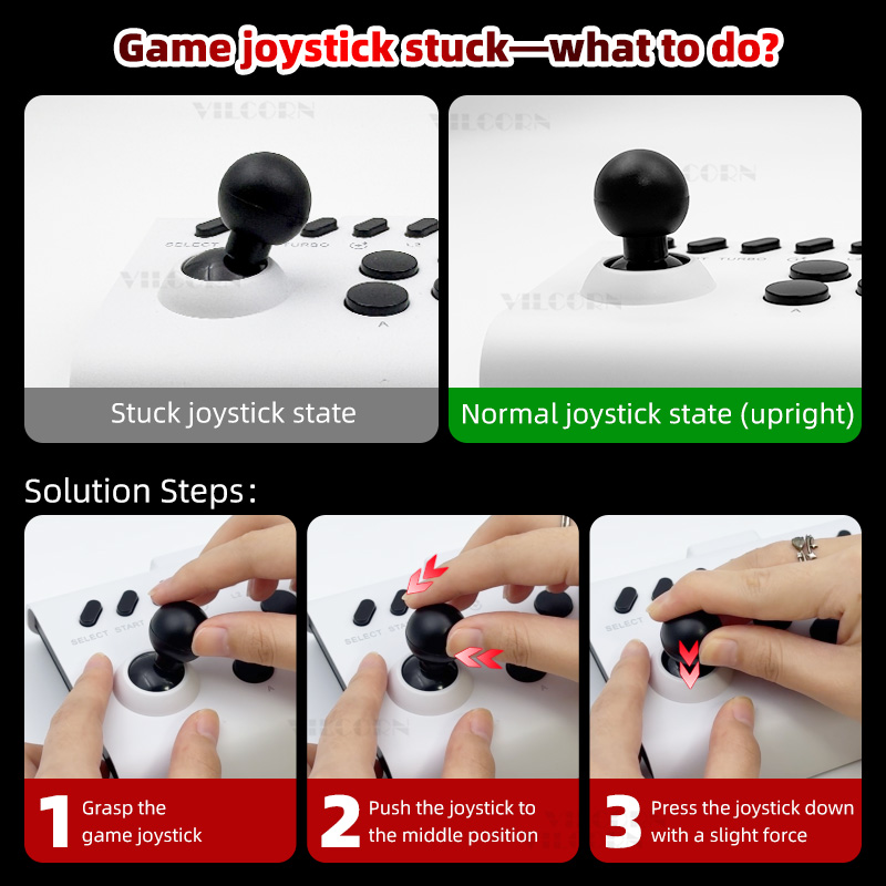 Arcade Joystick Wireless Gamin - Board Game Pc ulasan dan harga