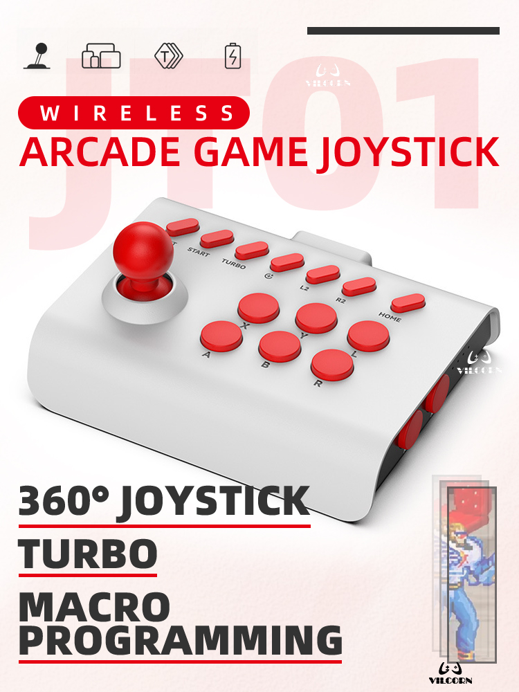 Arcade Joystick Wireless Gamin - Board Game Pc ulasan dan harga