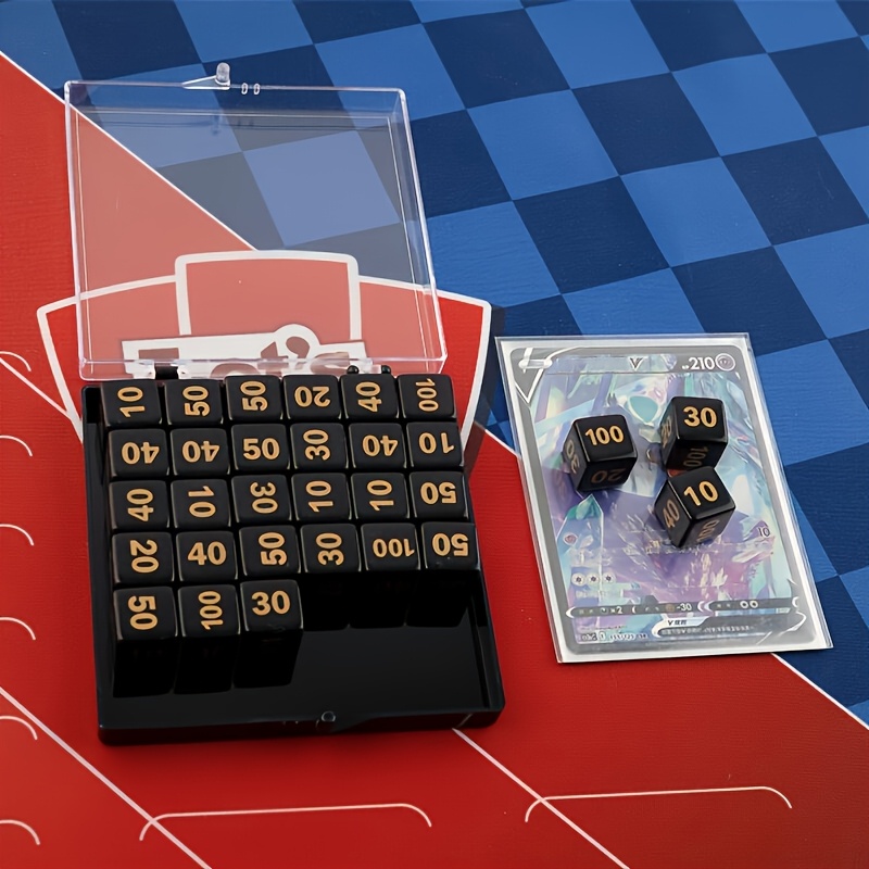 10pcs PTCG Counters Token Dice - Game Token Counter ulasan dan harga