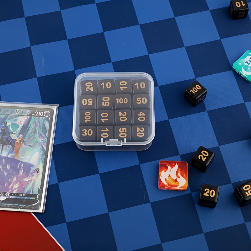 10pcs PTCG Counters Token Dice - Game Token Counter ulasan dan harga