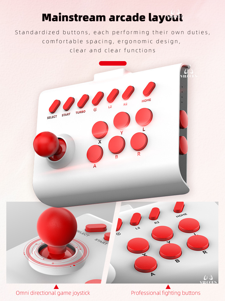 BSP-Y01 Arcade joystick Wirele - Board Game Pc ulasan dan harga