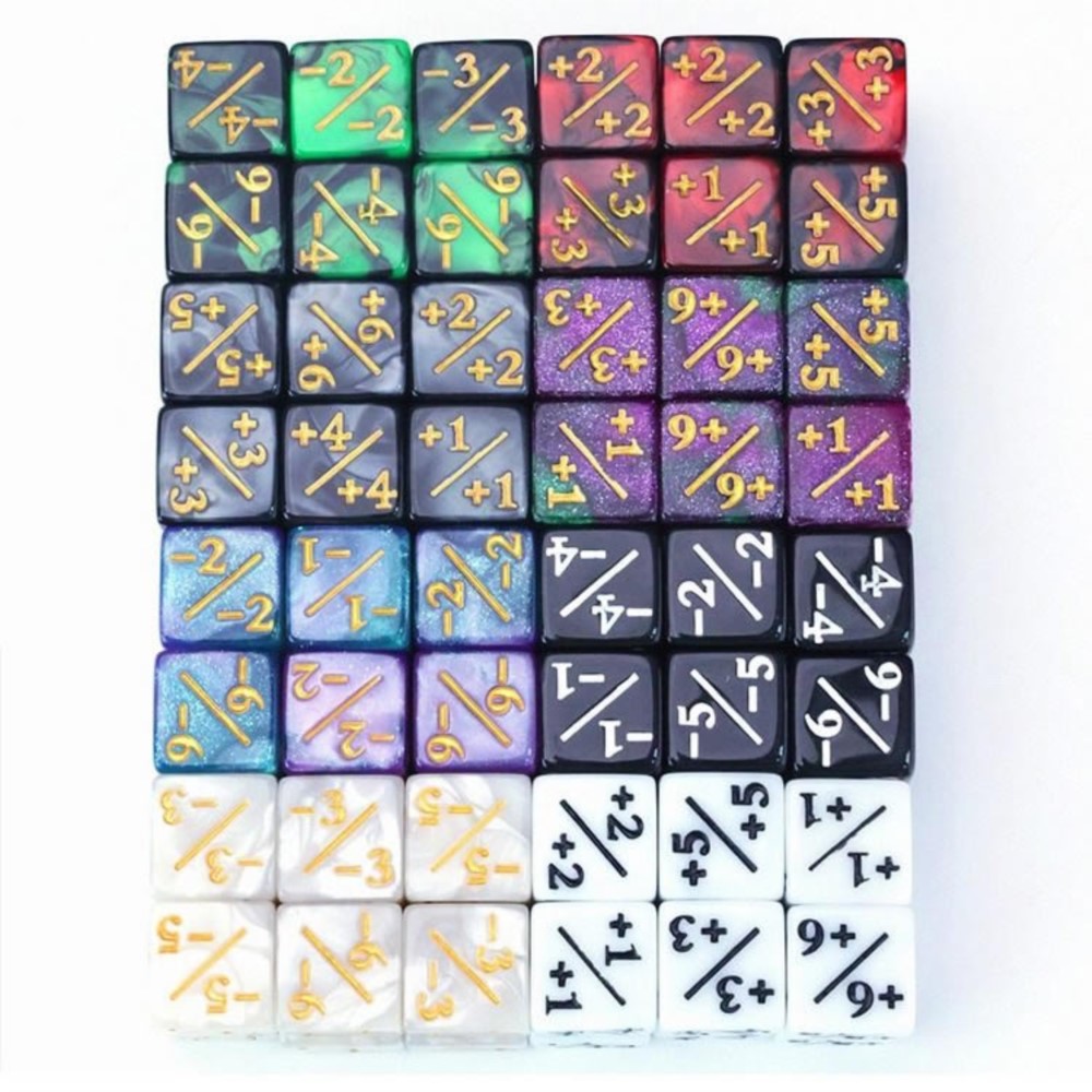 10PCS 16mm 6 Side Dice Counter - Game Token Counter ulasan dan harga