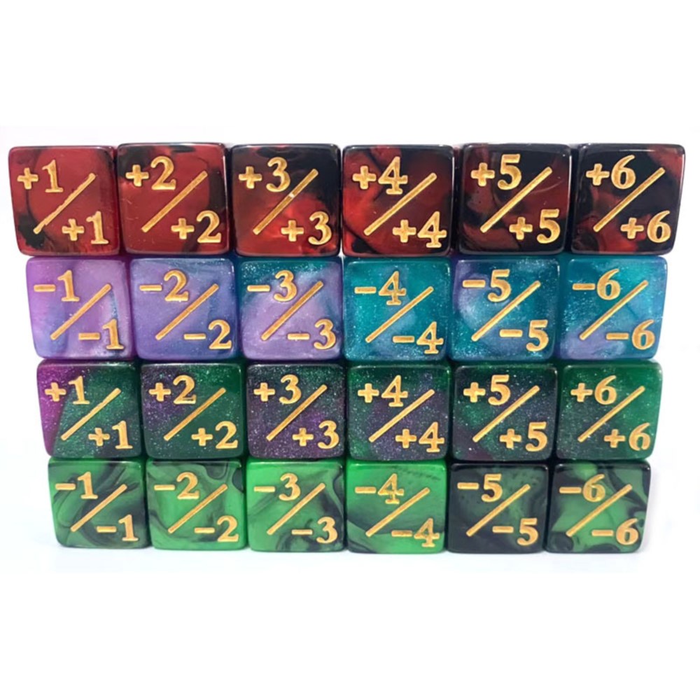 10PCS 16mm 6 Side Dice Counter - Game Token Counter ulasan dan harga