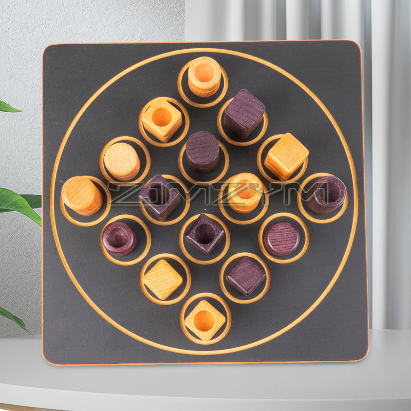 Wooden French Chess Classic Qu - Board Game Quoridor ulasan dan harga